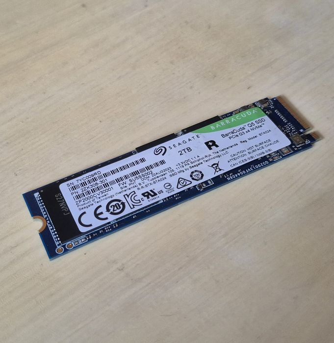2TB NVMe Seagate BarraCuda Q5