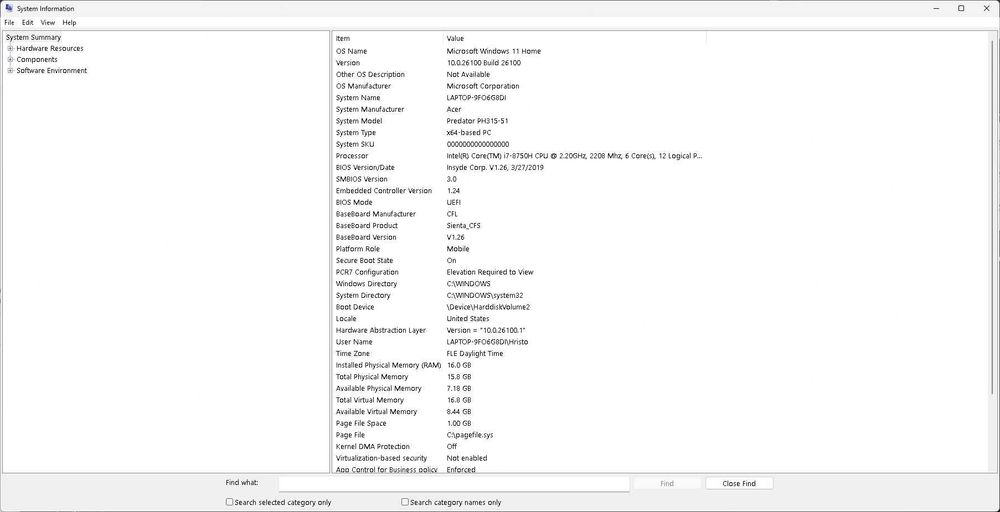 Acer Predator PH315-51 | Intel i7-8750H | GTX 1060 6GB | 144Hz screen