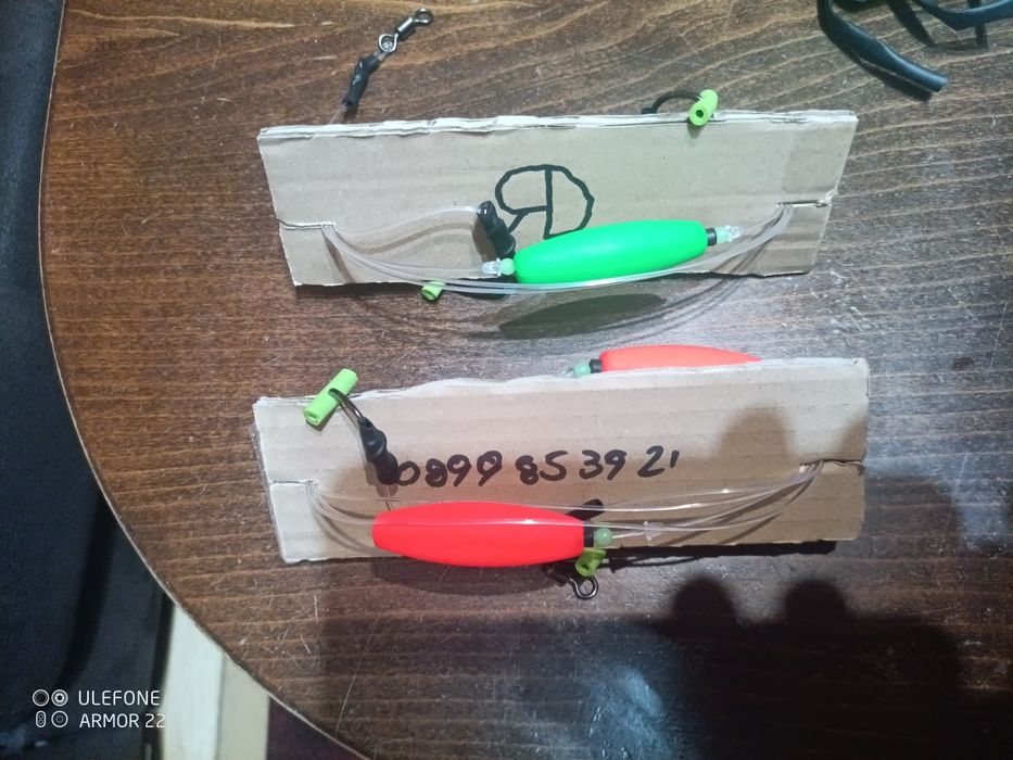 Сомски монтажи за дъно/ буй