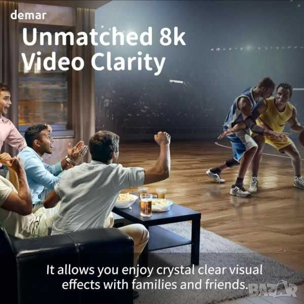 HDMI превключвател 4 порта 8K 60Hz HDMI превключвател 4 входа -1 изход