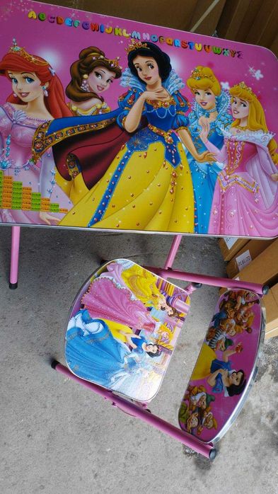 Детски чин - масичка със стол - различни герои