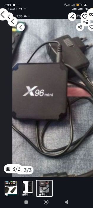 ТВ смарт бокс  х 96 мини..