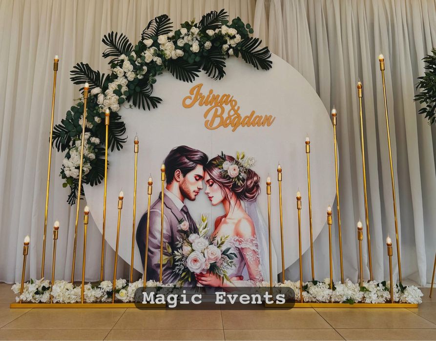 Decor personalizat - decor nunta - botez - decor complet