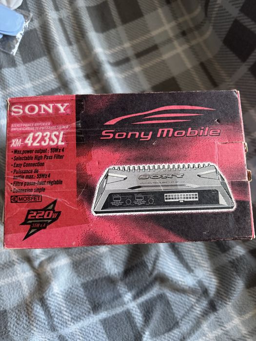 Alpine S2-S50 колонки/усилвател Sony Xm423sl