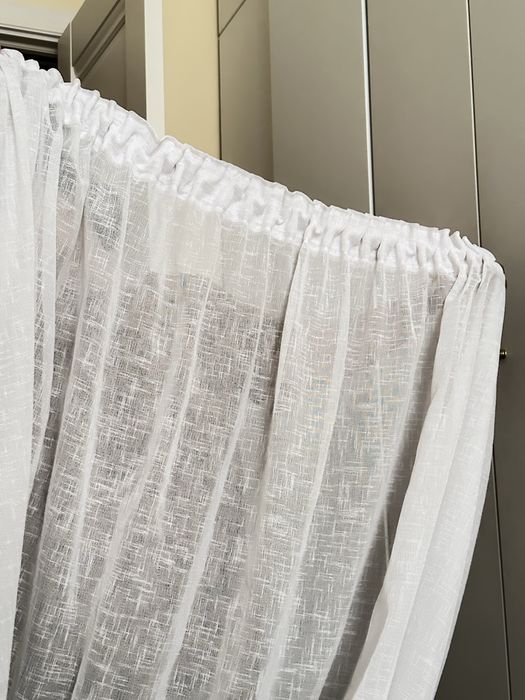 Тюль готовый б/у