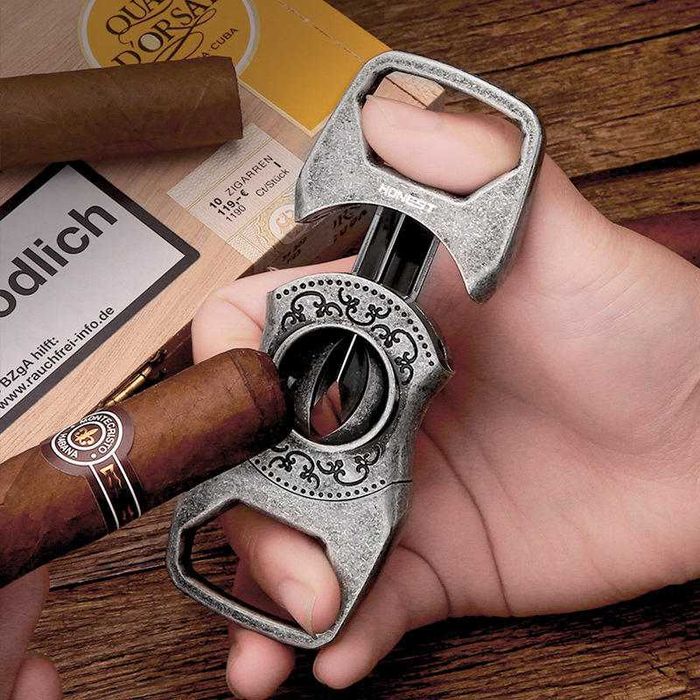 HONEST Carved V-Cut – Професионална резачка за пури