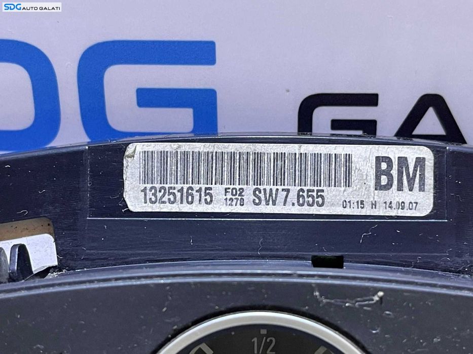 Ceas Ceasuri Cluster Instrumente Bord Opel Astra H 2004 - 2010 Cod 13251615 [B2943]