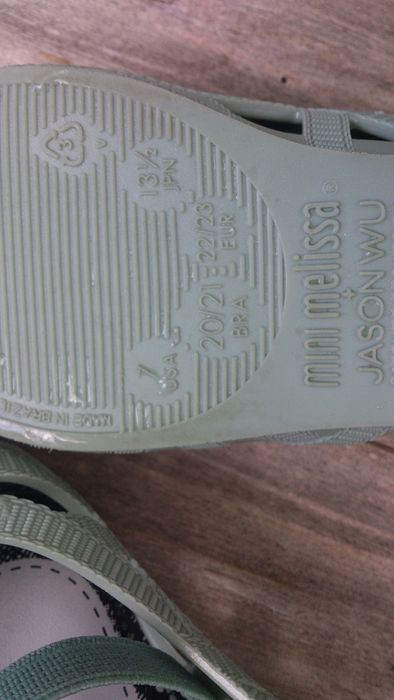 Детски сандалки,чехли,обувки за момиче Mini Melissa №22/23