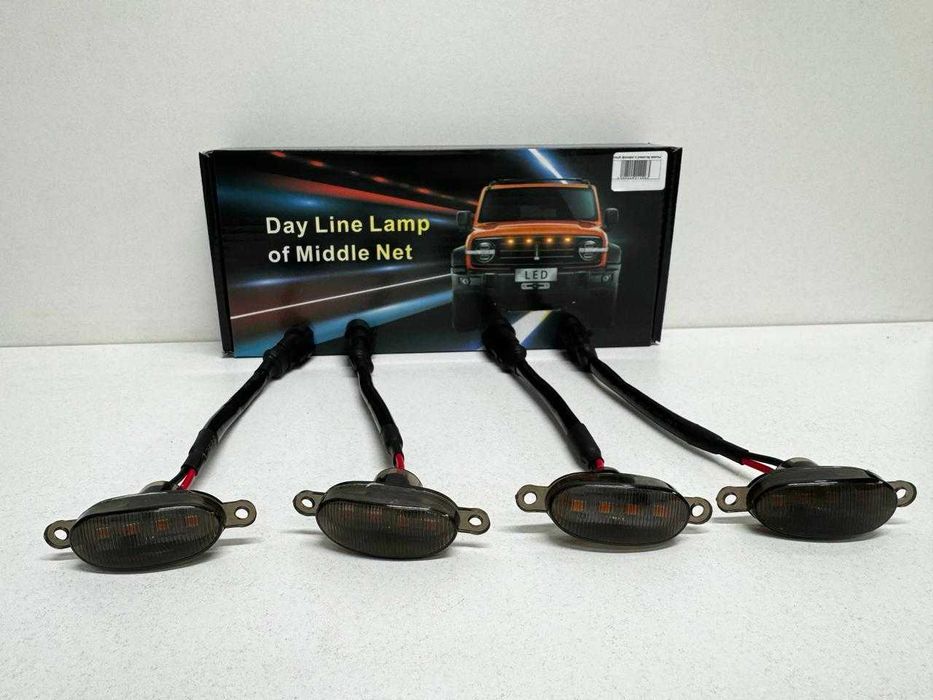 Габаритный фонари в решетку