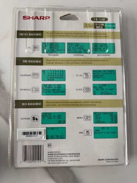 Дигитален органайзер Sharp YO-140
