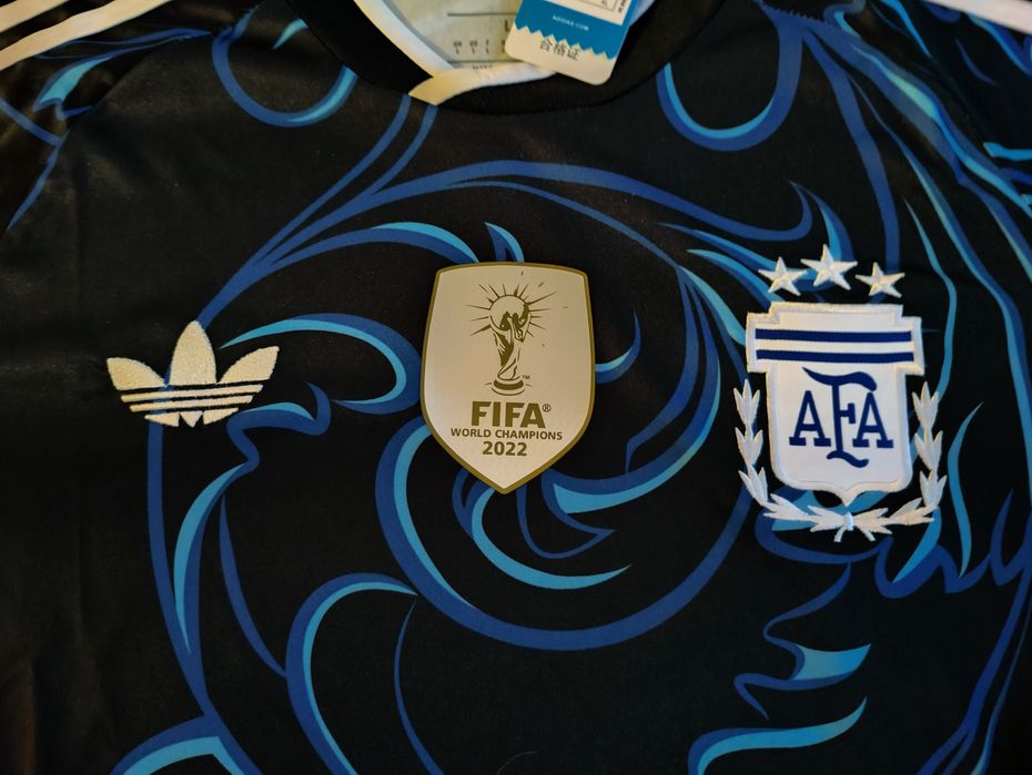 Футболен екип Аржентина WC2026 гостуващ