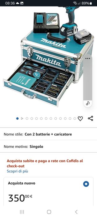 Autofiletanta makita noua, sunati  doar pe nr de Italia