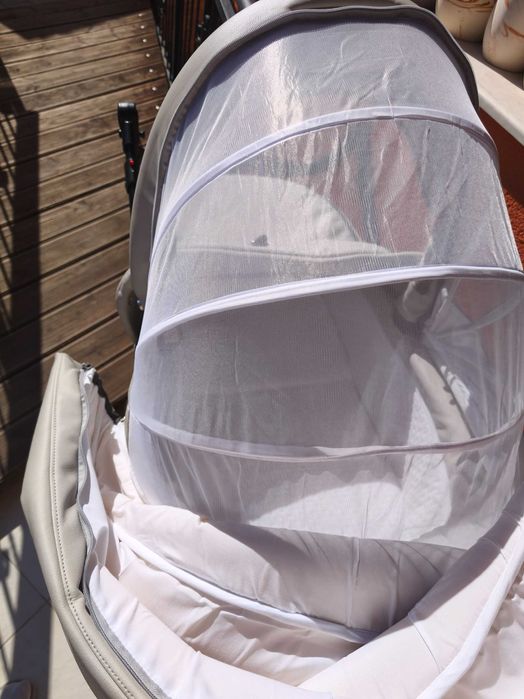 Кожена количка 2 в 1 Versacy (малък и голям кош)