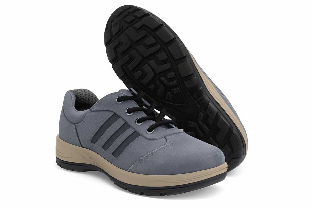 Полуботинки замшевые