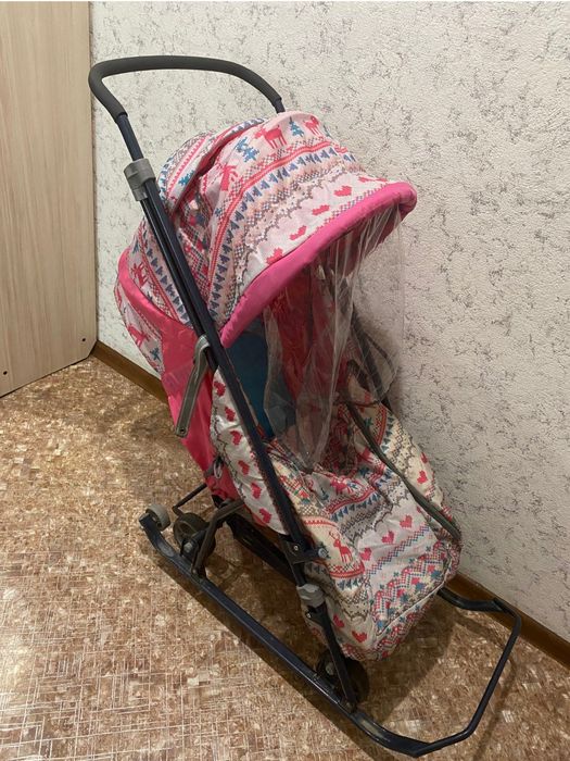 Продам санки коляску