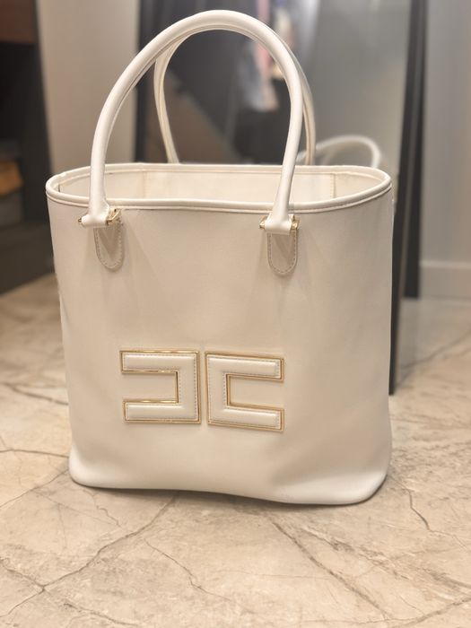 Elisabetta Franchi чанта** естествена кожа**