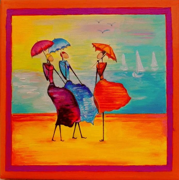 Картина с размер  46/55 -130 лв