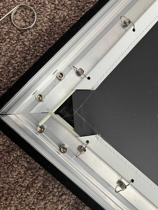 Ecran proiectie compatibil ALR / ALR-UST Black Widow - rama fixa