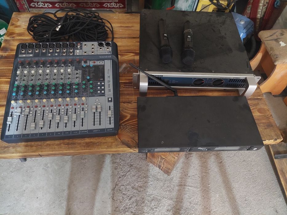 Музыкальный аппаратура продам