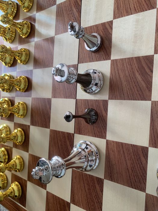 Шахматы металические