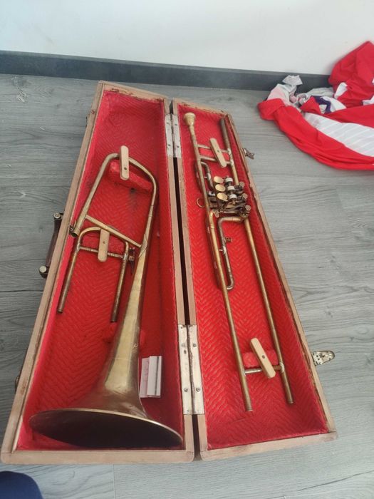Trombon din alama ani '70