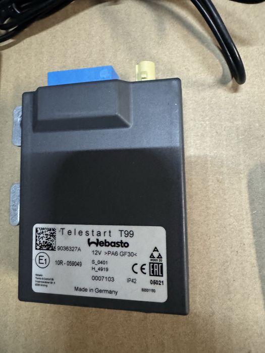 Дистанционный пульт управления Webasto T99
