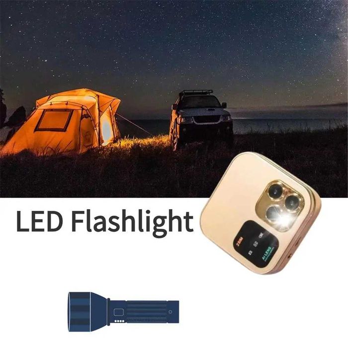 Нова цена!Сгъваем мобилен телефон i16 Pro – компактност и удобство!