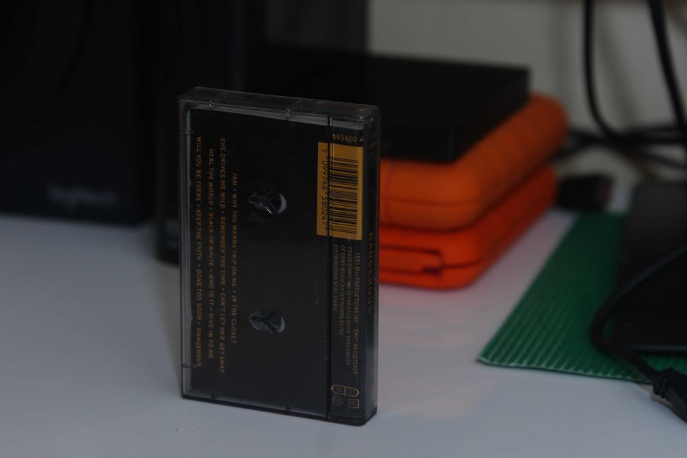Caseta audio originala-Michael Jackson -Dangerous 1991
