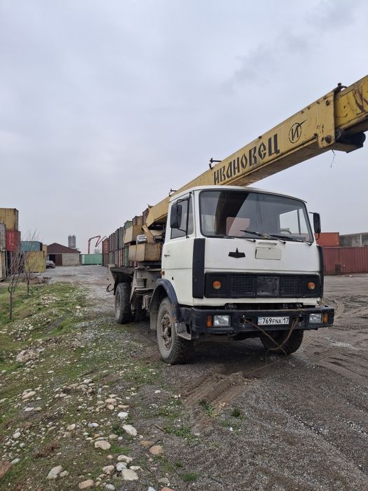 Автокран Маз Ивановец