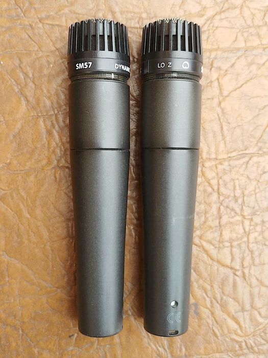 Shure SM 57 microfon profesional Sennheiser Beyerdynamic AKG Electro-Voice Telefunken Neumann Rode Royer Audio-Technica