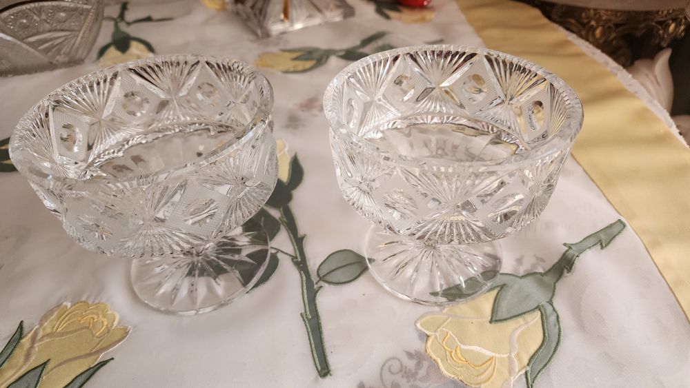 Конфетницы хрустальные Югославия