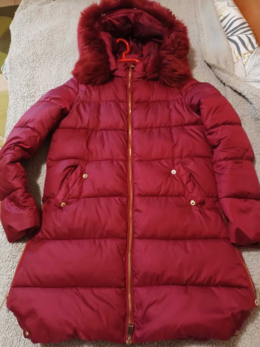 Дамско яке, размер S,цвят бордо