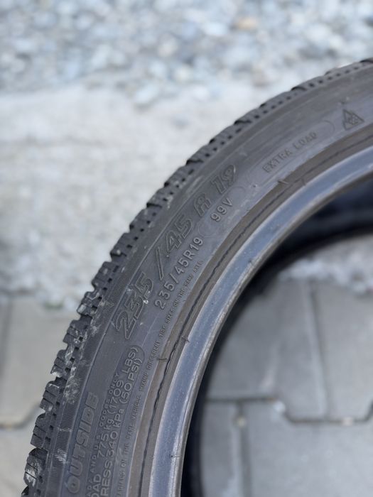 4X 235 45 19 Michelin Pilot Alpin 4