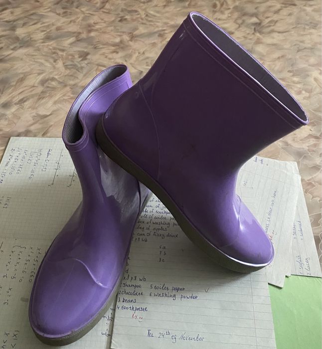 Резиновые ботинки