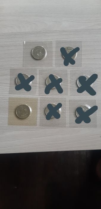 Монеты Казахстана запайка