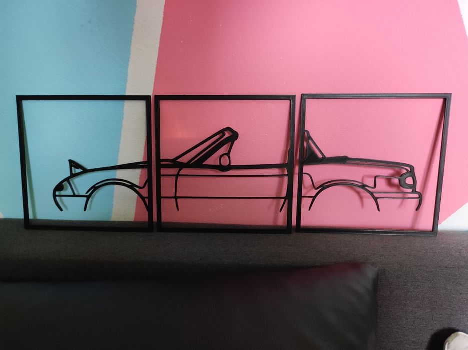 Декорация "авто-силует"