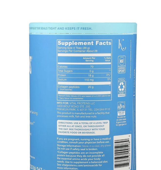 Collagen peptides 680gr