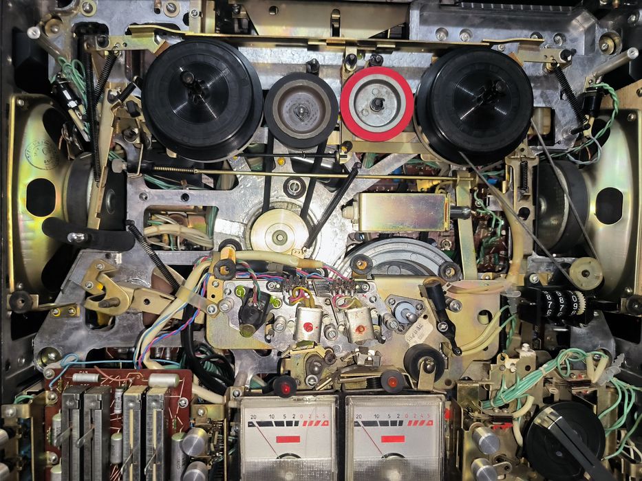 Профилактика Мойка Чистка Смазка аудиоаппаратуры  времён СССР