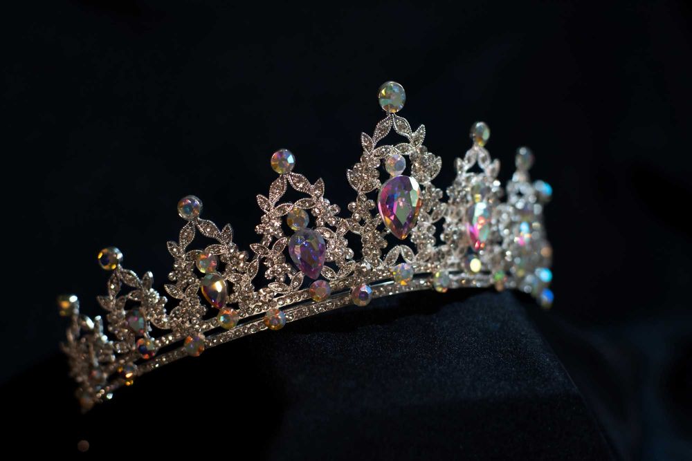 Корона Swarovski Aurore Boreale. Доставка включена.