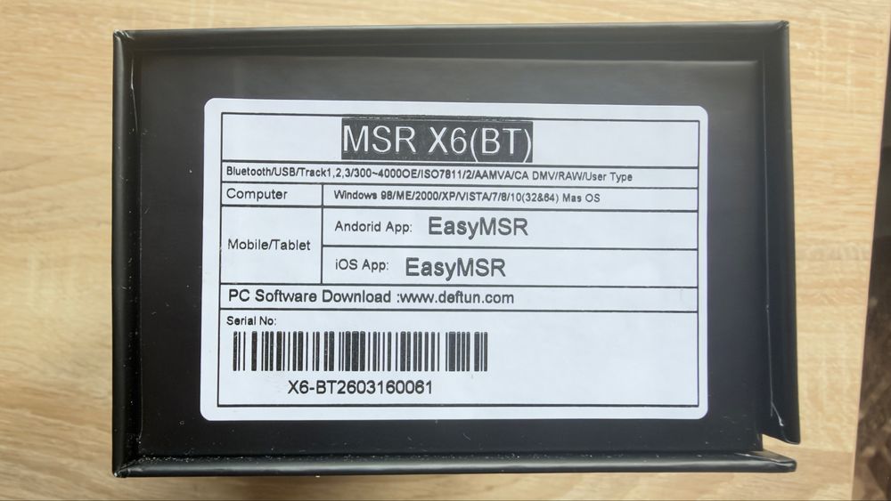 MSR X6 Bluetooth DEFTUN