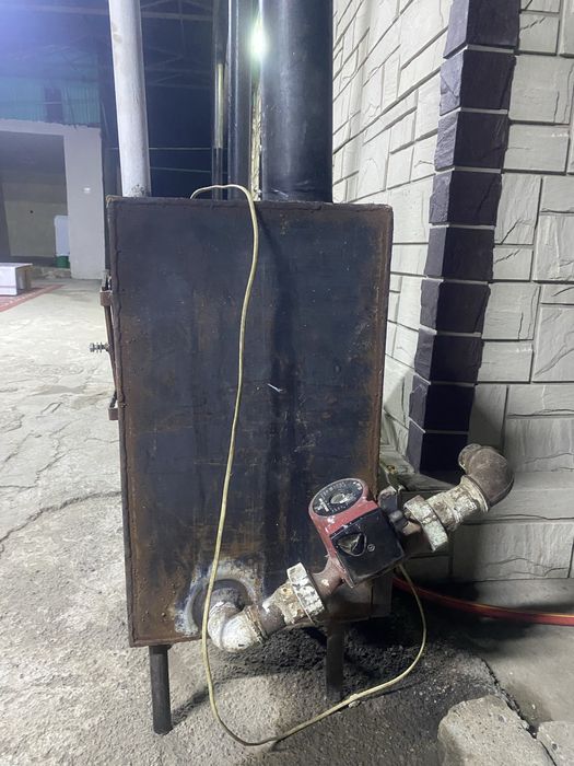 Газовая печка.