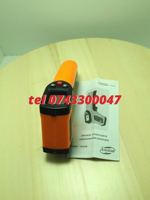 Termometru Ir Infrarosu Digital Laser 50  360 Grade