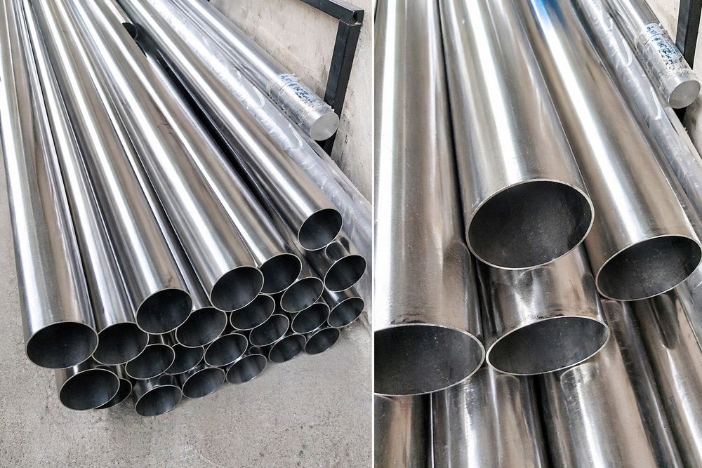 Труба 89 Нержавейка. Глушитель для Трактора. Отводы. Выхлопная труба