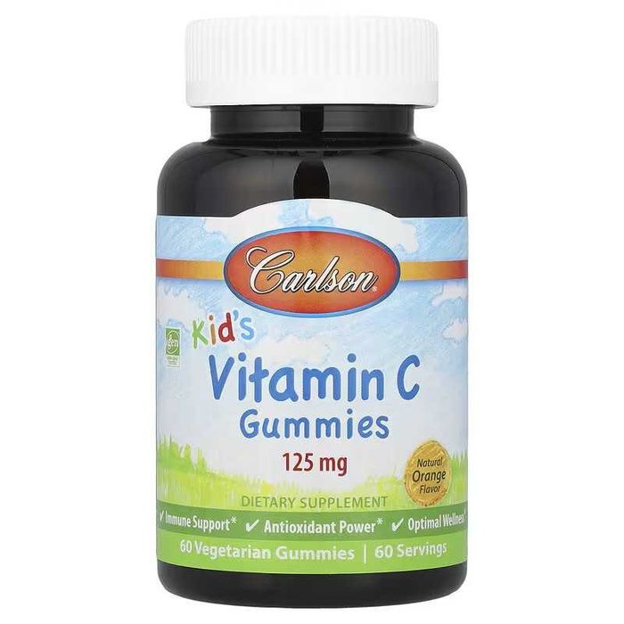 Carlson Kid's Vitamin C, 125 мг, витамин С