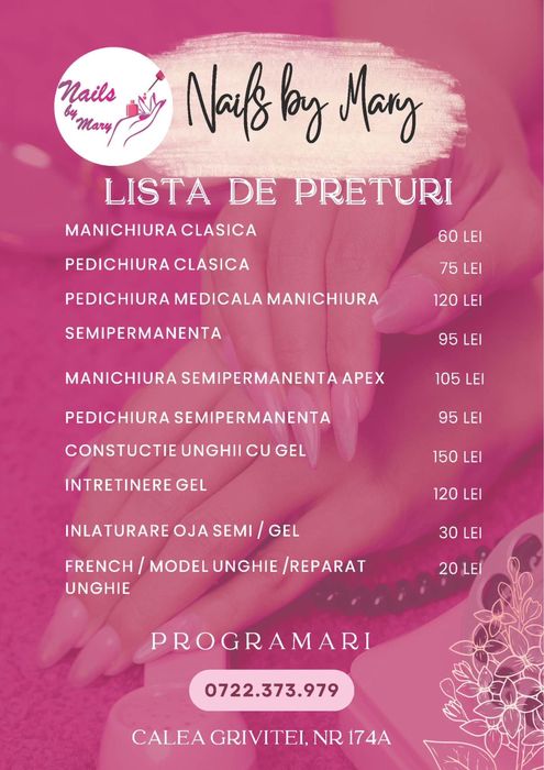 Unghii gel - Manichiura semipermanenta si clasica - sector 1