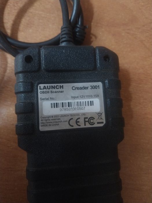 Продам автосканер Launch Creader CR3001 (Launch 3001)