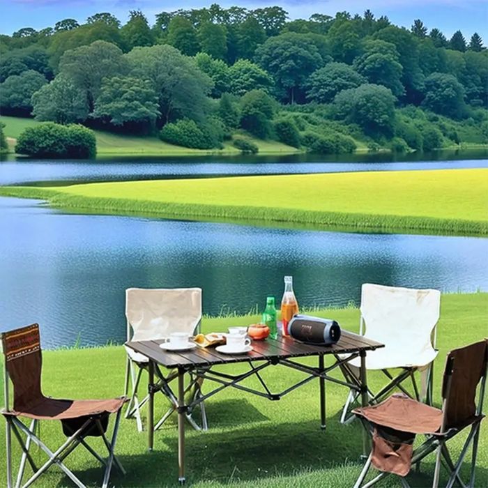 Сгъваема маса за туристически кетъринг, градина, разтегателна голяма
