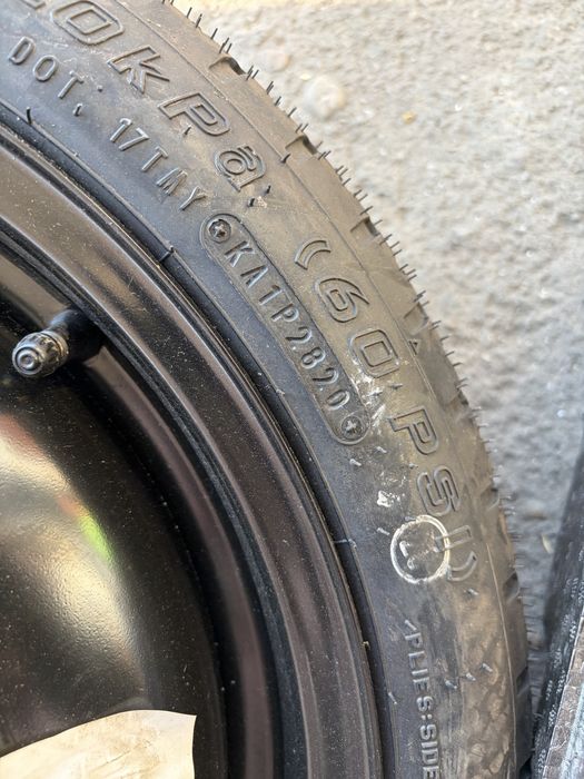 Резервна гума/патерица Toyota Yaris 5x100 2021