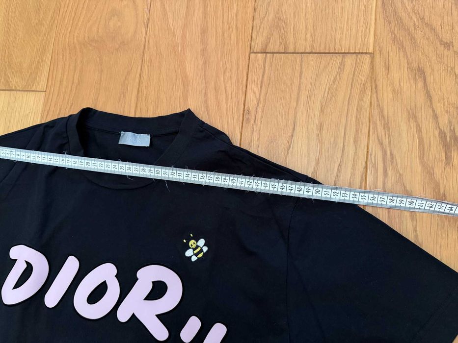 Тениска Dior x KAWS