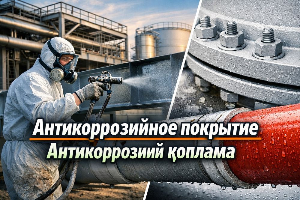 Антикоррозийное покрытие металлических конструкций